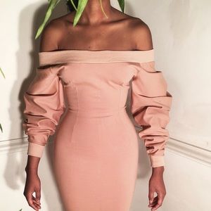 Hanifa Mini Puff Sleeve Dress BOGO!!!